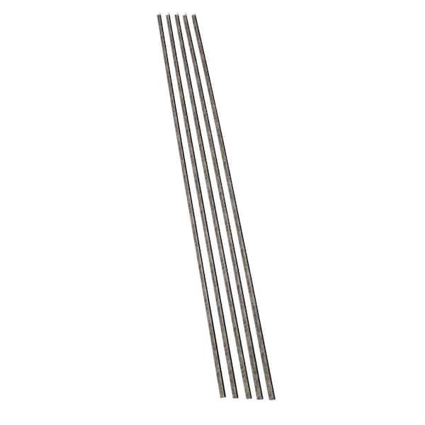 Spanish Marble 94 in. Vinyl Backsplash Accessory Inside Corner Trim (5-Pack)
