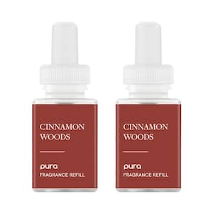 Cinnamon Woods Smart Vial Fragrance Refill Dual Pack
