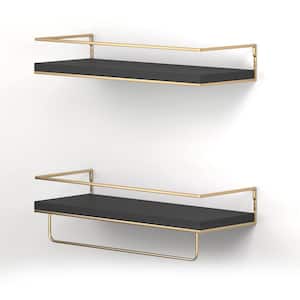 6 in. x 16 in. x 2 in. Floating Shelves for Wall (Set of 2)
