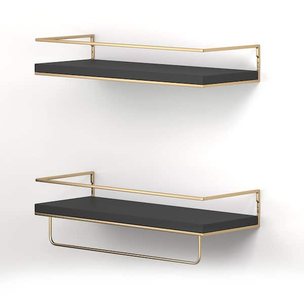 Unbranded 6 in. x 16 in. x 2 in. Floating Shelves for Wall (Set of 2)