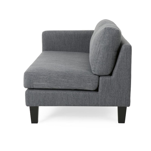 IRVINE 2 Seater Sofa in Cotton Fabric - SFA003 In Charcoal By Q Interior