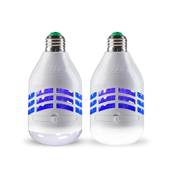 BLACK & DECKER UV LED Light Bulb Electric Bug Zapper for Indoor, Outdo