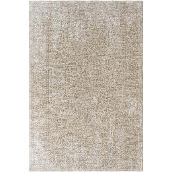 Livabliss Masterpiece Gray Traditional 12 ft. x 15 ft. Indoor Area Rug