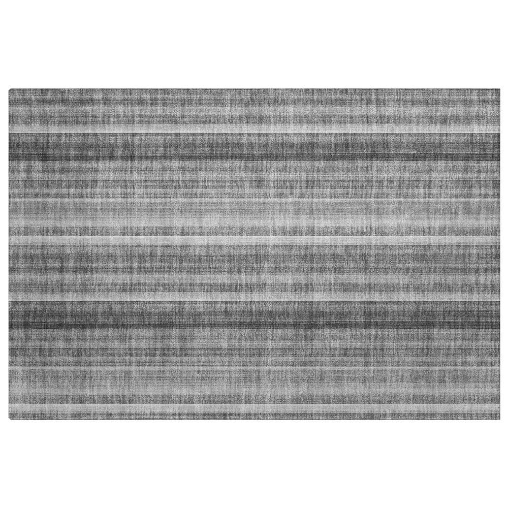 Dream Shag Premium Machine Washable Abstract ADS543 Gray 3 ft. x 4 ft. Area Rug price history on PriceWatchPro