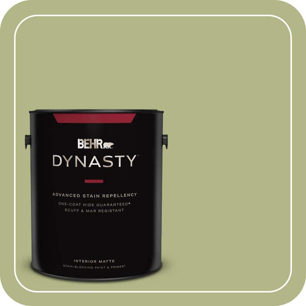1 gal. #PPU10-07 Lima Green One-Coat Hide Matte Interior Stain-Blocking Paint & Primer price history on PriceWatchPro