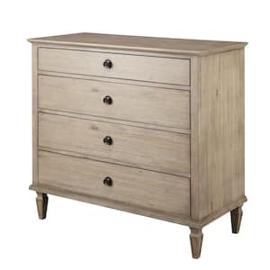 Victoria Light Natural 4 drawer 40 in. wide Chest of Drawers