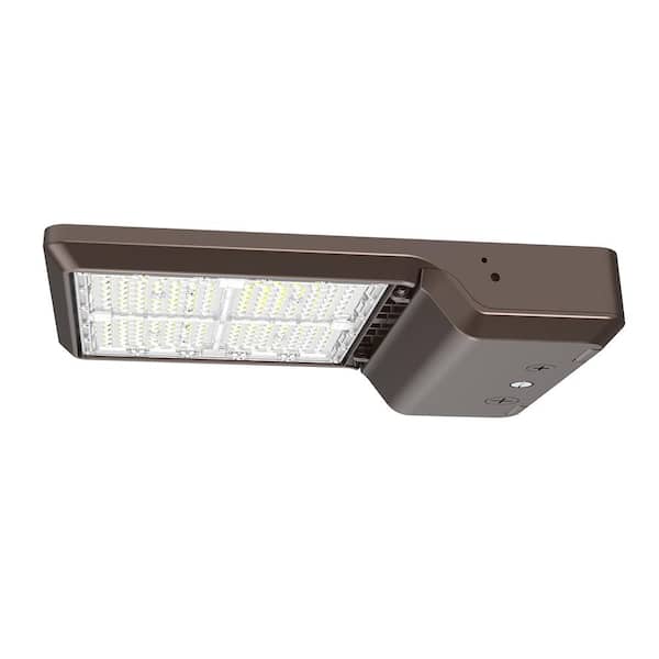 ETI LIGHTING 400-Watt Equivalent Integrated LED Dusk To Dawn Area Light 12000-22000 Lumens Adjustable 3000K 4000K 5000K TYPE 5