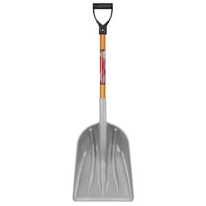 42 One-Piece Poly Scoop / Shovel with D-Grip Handle - Bully Tools