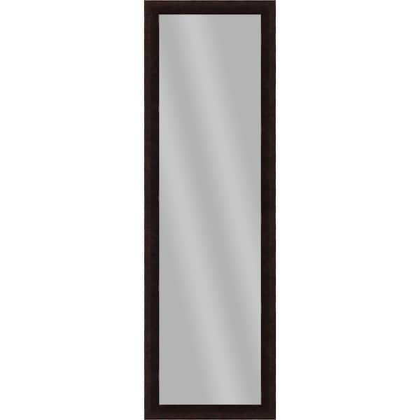 PTM Images Large Rectangle Dark Bronze Art Deco Mirror (51.875 in. H x 15.875 in. W)