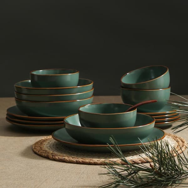 STONE LAIN Stone Lain Brasa 16-Piece Dinnerware Set Stoneware