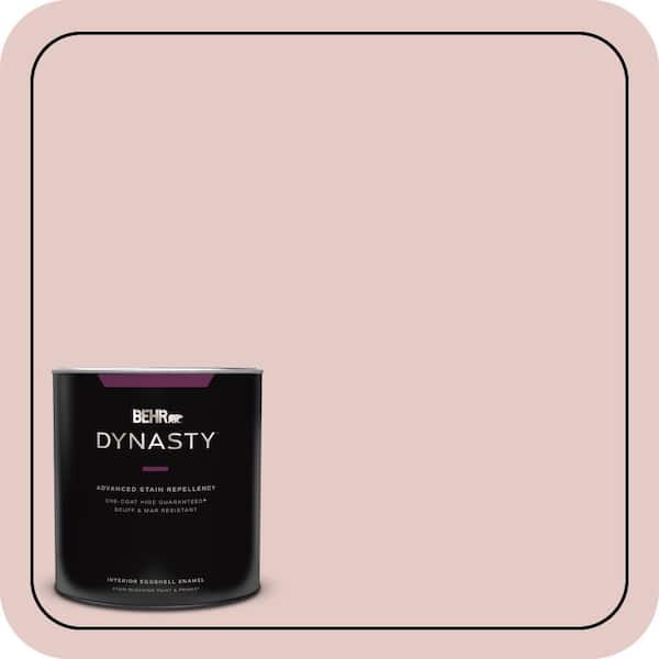 BEHR DYNASTY 1 qt. #170E-2 Blush Beige Eggshell Enamel Interior Stain-Blocking Paint & Primer