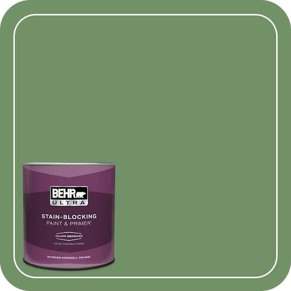 BEHR ULTRA 1 qt. #M400-6 Mixed Veggies Extra Durable Eggshell Enamel Interior Paint & Primer