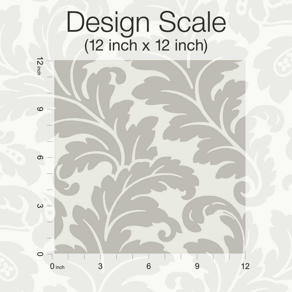 Modern Romance Grey Non-Pasted Washable Wallpaper