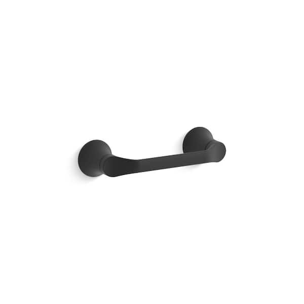 Simplice Wall Mounted Toilet Paper Holder in Matte Black