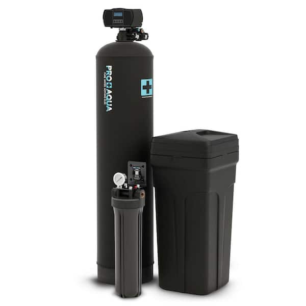 Whole House Water Filter and 80,000 Grain Softener Bundle-Complete High-Capacity Water Treatment System
