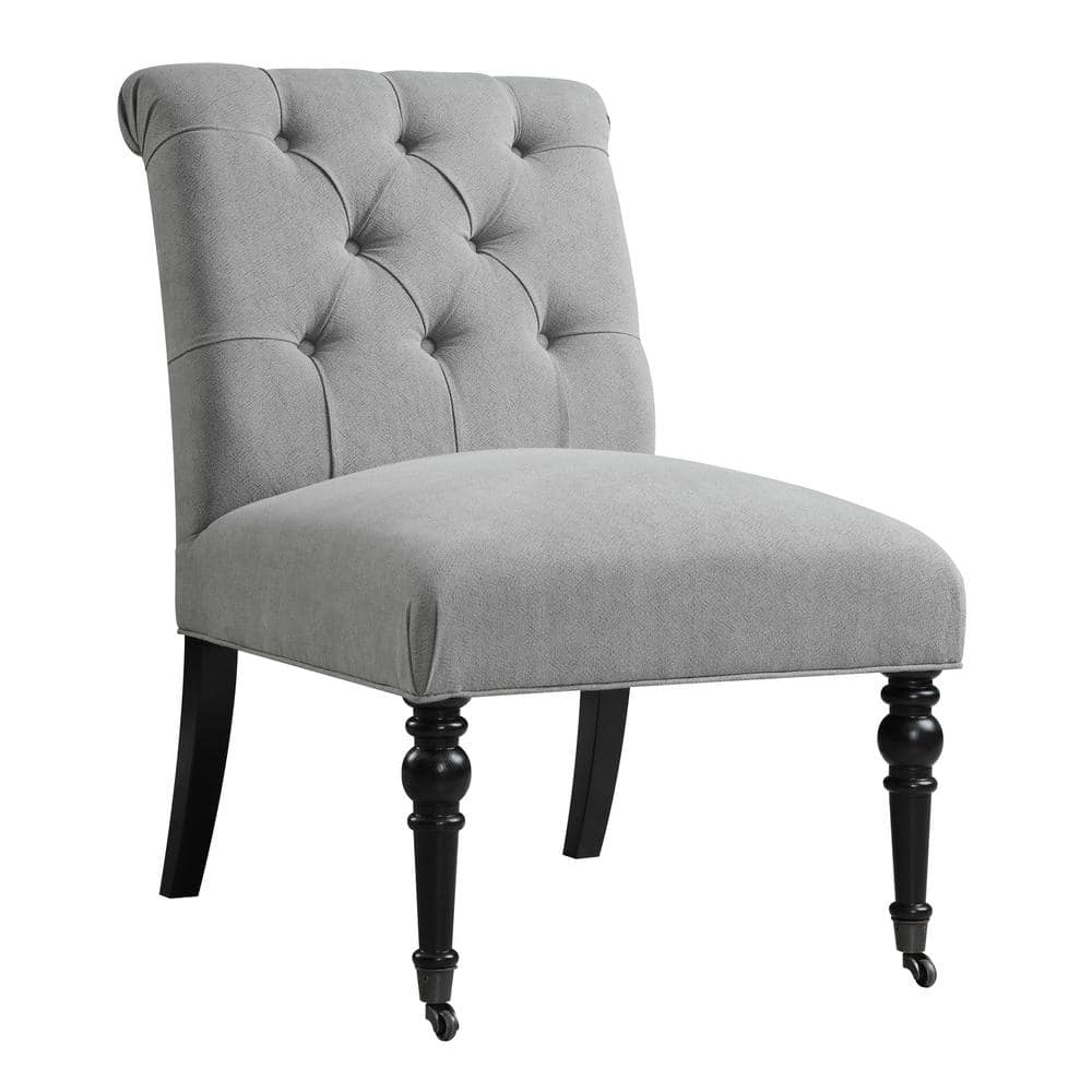 UPC 605876239594 product image for Gray Velvet Side Chair | upcitemdb.com