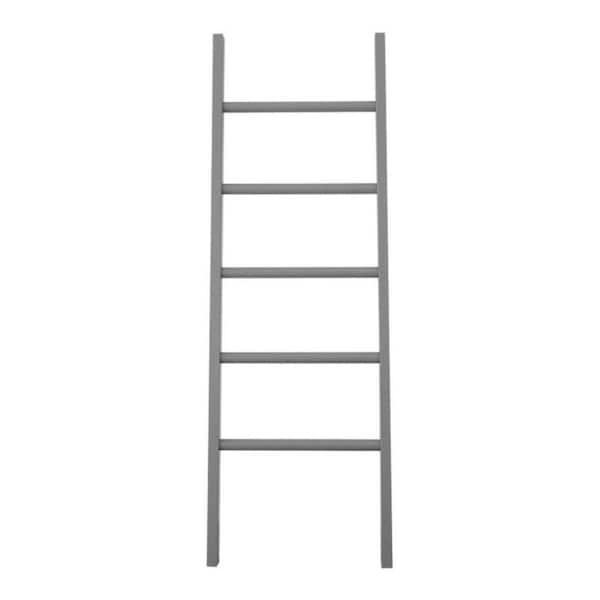 PRIMEPLUS 4 Towel Holders Square-Round Ladder Stainless Steel Towel Rack in Silver