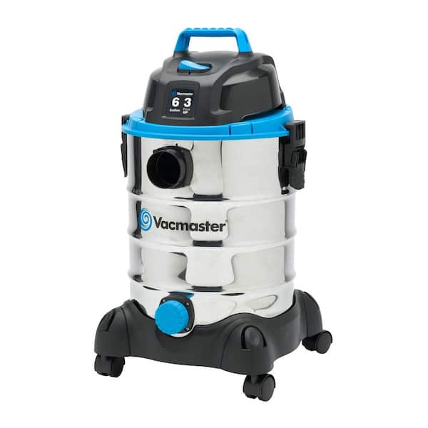 Vacmaster 6 Gal. Stainless Steel Wet/Dry Vac with Blower Function
