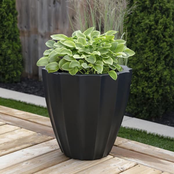  Gardening Pots, Planters & Accessories - Black / Gardening  Pots, Planters & Acce: Patio, Lawn & Garden