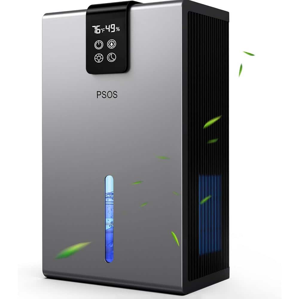 7.4 Pints 980 Sq. Ft. Dehumidifier for Home with Humidity Monitoring, Auto 