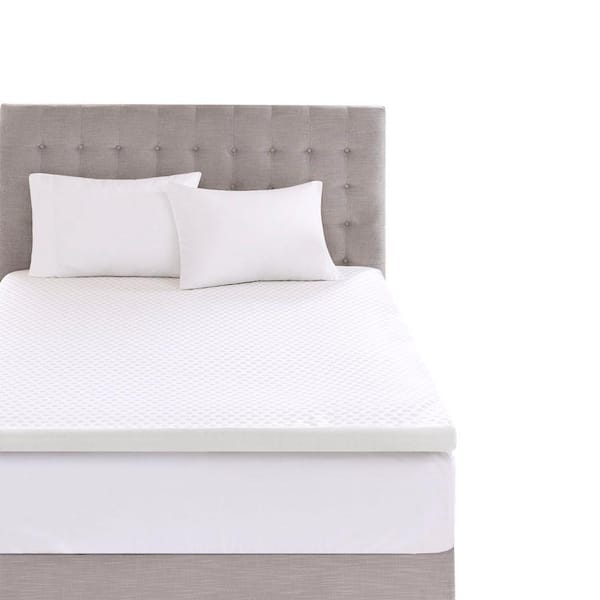 Unbranded Comfort 3 in. Twin XL 100% Gel Memory Foam Mattress Topper with Removable Cooling Cover, Mattress Not Included