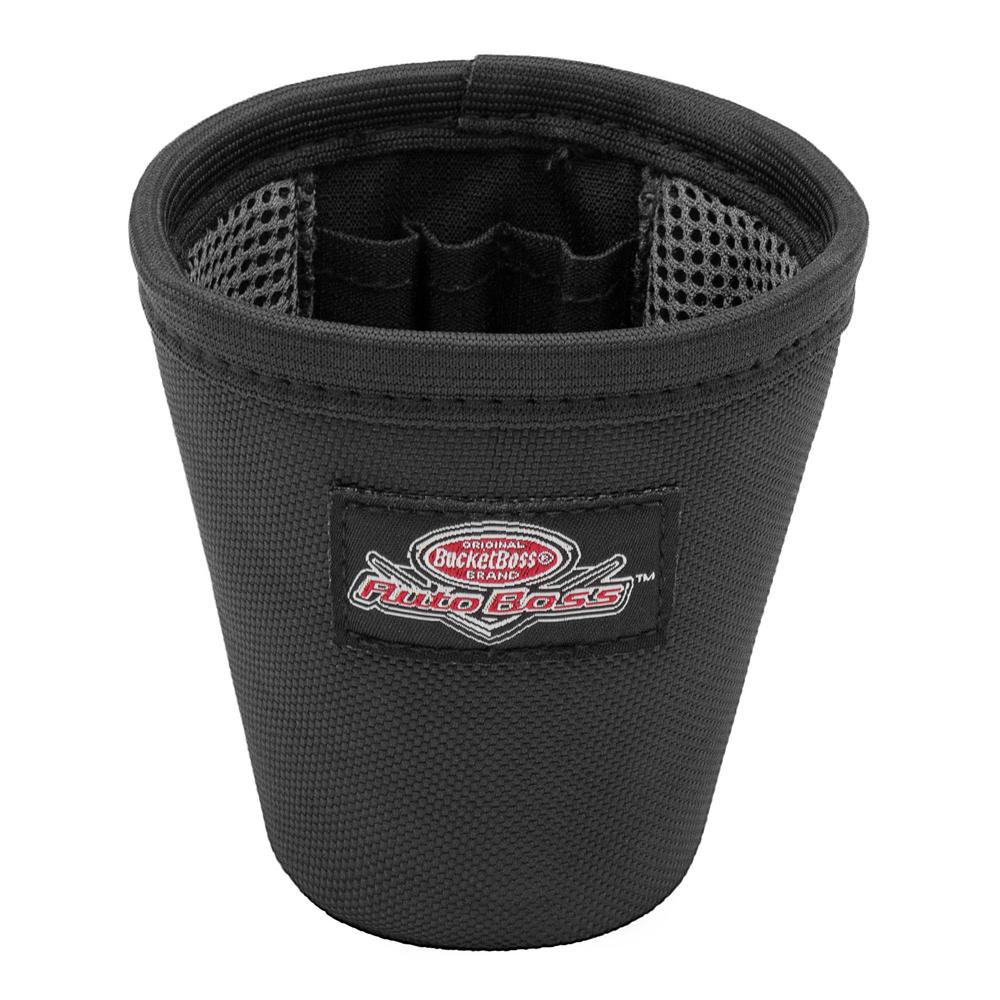 Auto Boss Interior Car Accessory Car Cup Holder Organizer with 3 Pen Pockets in Black