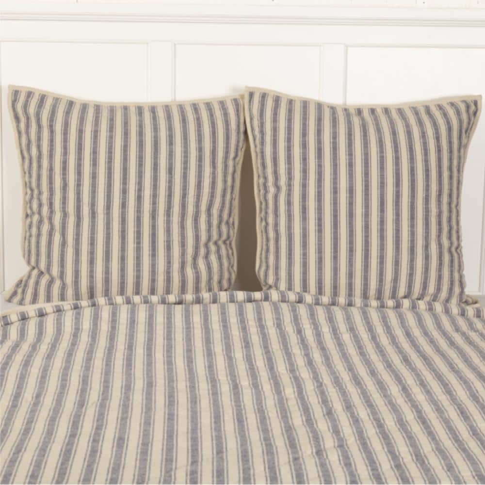Market Place Blue Quilted Euro Sham price history on PriceWatchPro