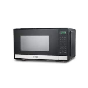 18.9 in. Width 0.9 cu.ft. Stainless Steel/Black 900-Watt Countertop Microwave Oven