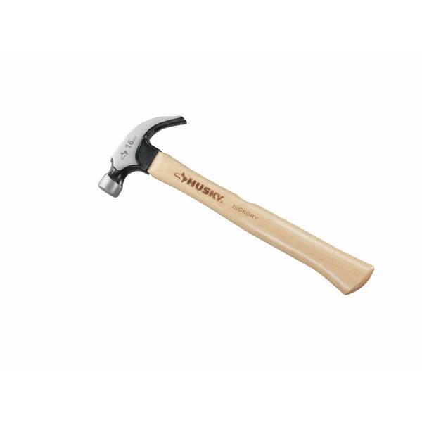 Husky 16 oz. Hickory Curved Hammer