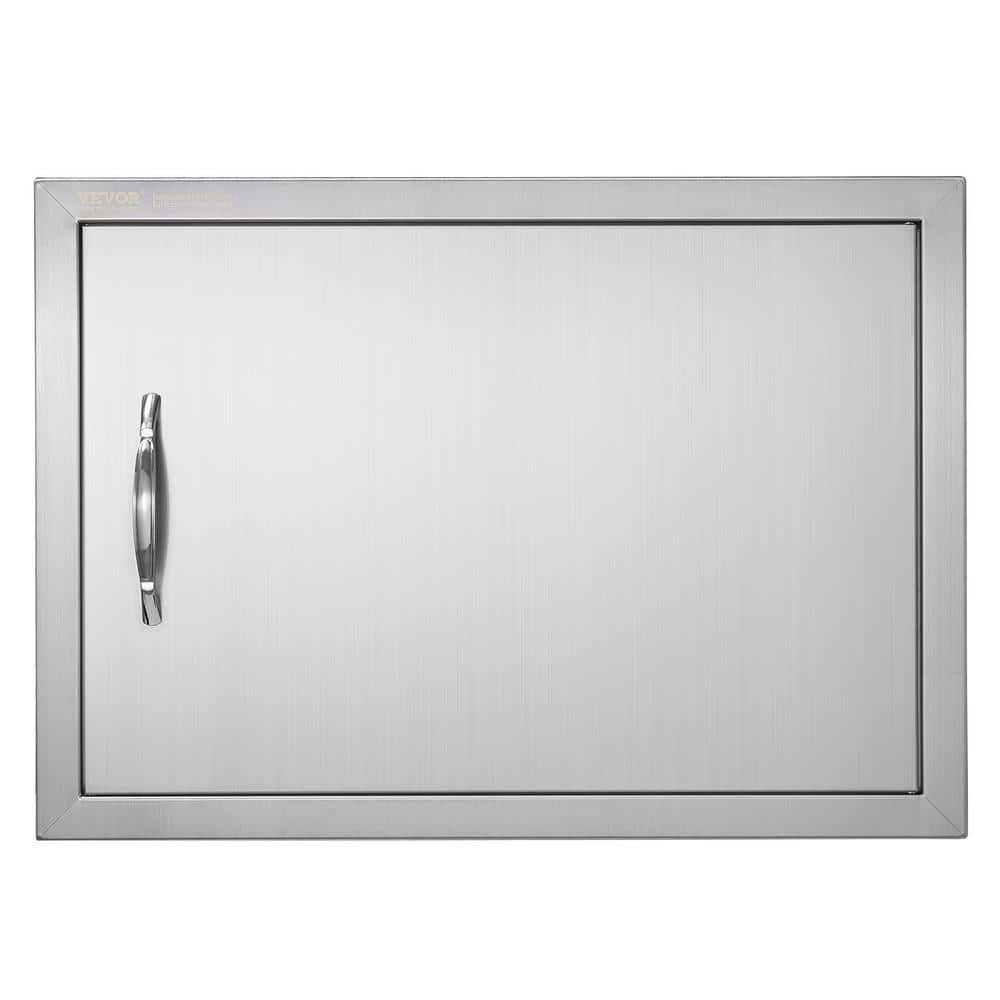 Stainless Steel Outdoor Kitchen Access Door with Handle