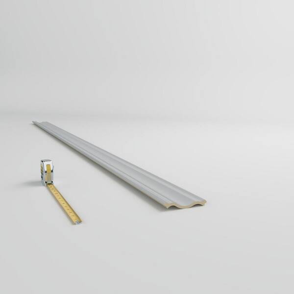 Ekena Millwork Austin 3.5 in. D x 5 in. W x 96 in. L Polyurethane Crown Moulding