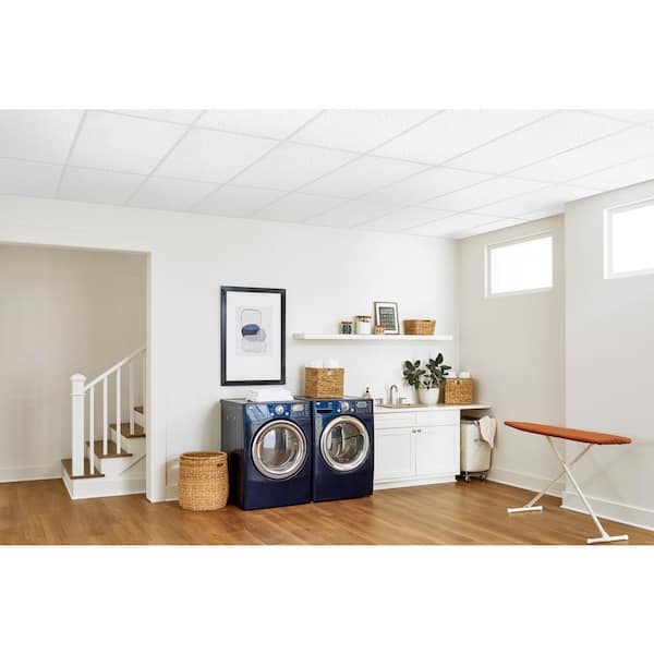 UNIVERSAL 2 ft. x 4 ft. Square Edge Ceiling Tile (64 sq. ft./case)