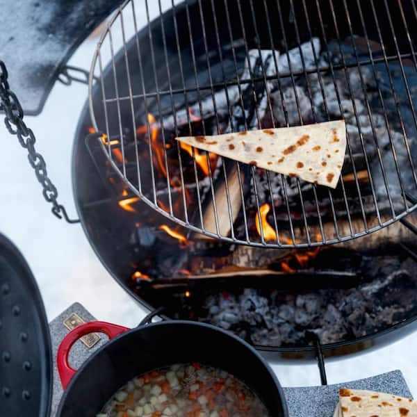 ESPEGARD Scandinavian Tripod Campfire Pan 60, Outdoor Fireplace