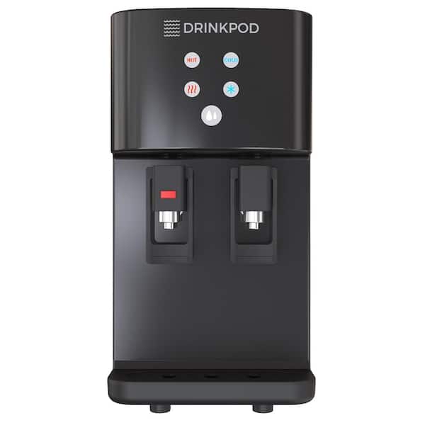 DRINKPOD 2000 Series Bottleless Water Filtration Cooler with 4 Stage Filtration in White