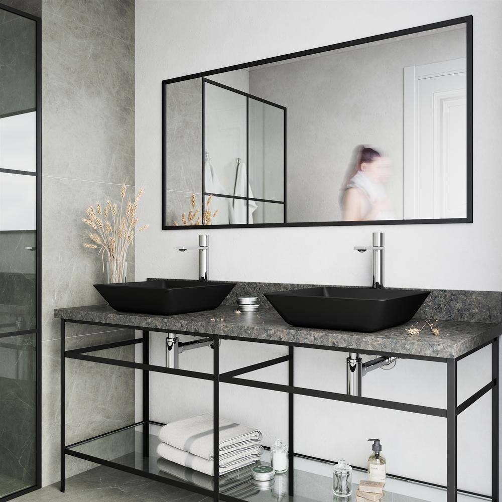 Gotham Chrome Single Handle Vessel Sink Bathroom Faucet