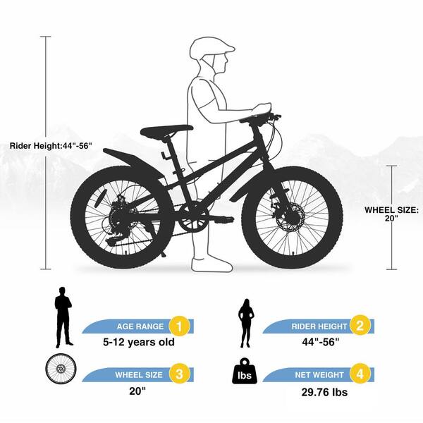bike size 20