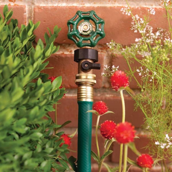 Orbit 3/4 in. Heavy Duty Threaded Brass Shut-Off Coupling for Garden  Sprinkler for Leak Free Water Flow Control 27933 - The Home Depot