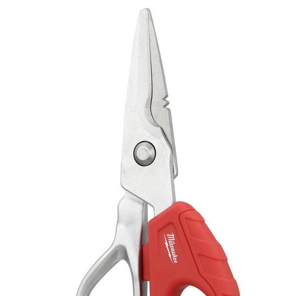 Milwaukee Electrician Snips 48-22-4045 - The Home Depot