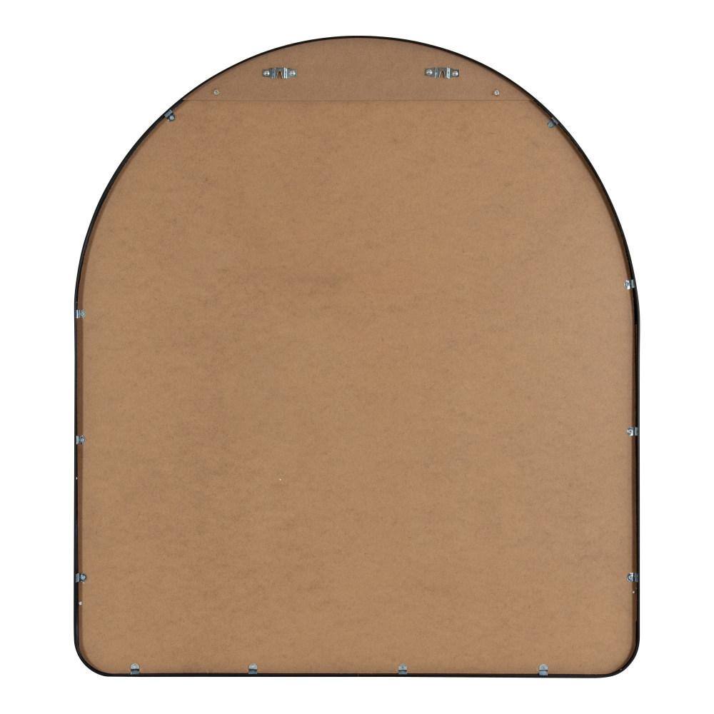 Zayda Black Aluminum Arched Full-Length Mirror