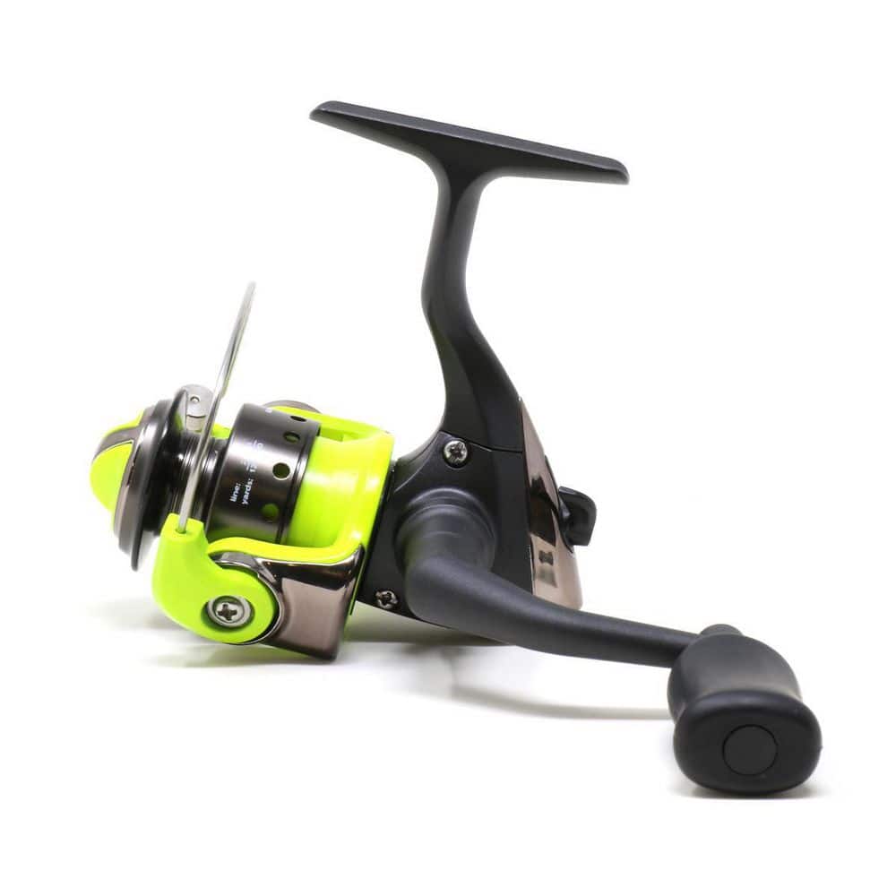 Clam Voltage Reel - Chartreuse Ice Fishing 15500 - The Home Depot