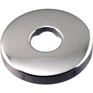 2-3/8 in. O.D. 1/2 in. IPS Brass Shower Arm Flange in Polished Chrome