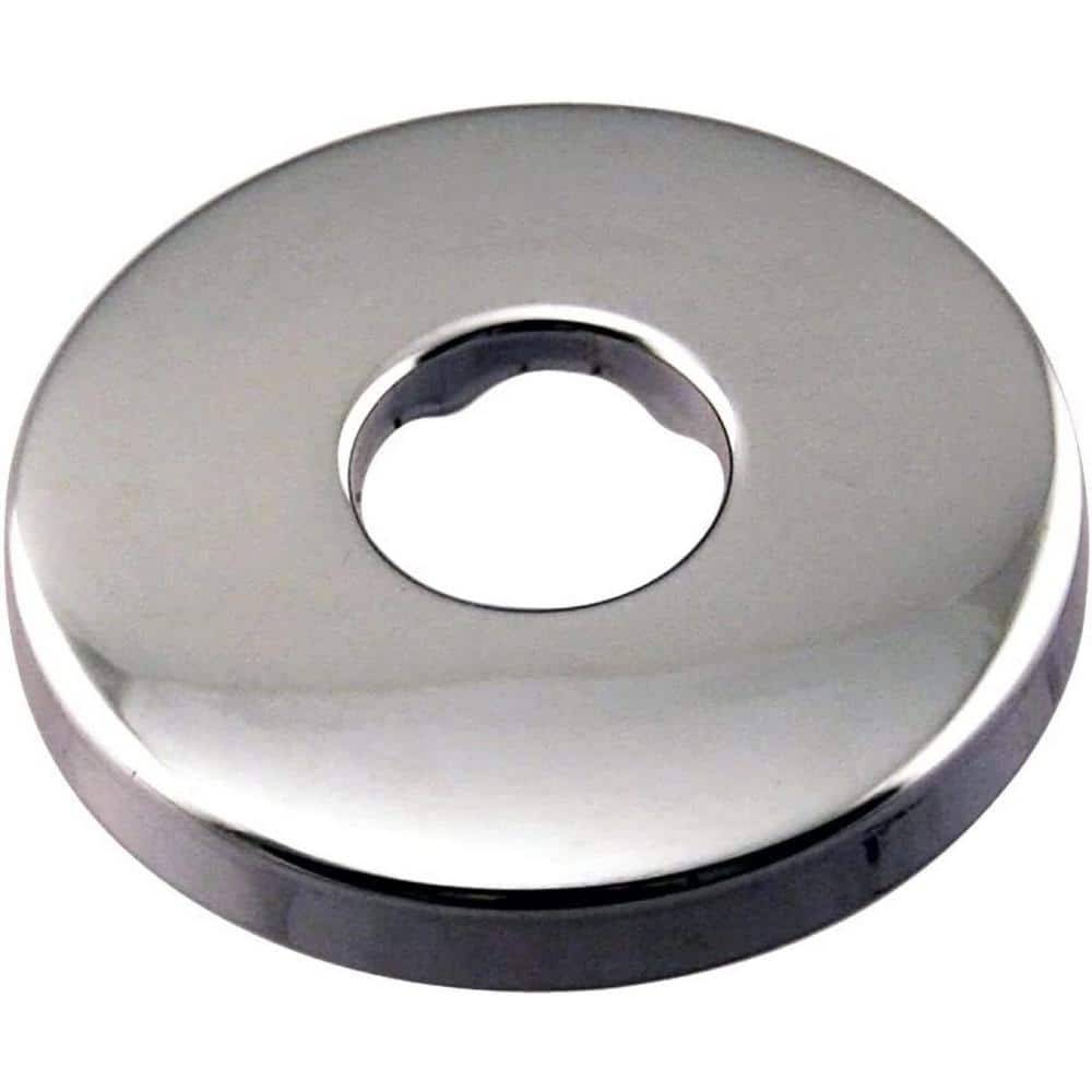 Polished Chrome Alloy Steel Shower Arm Flange