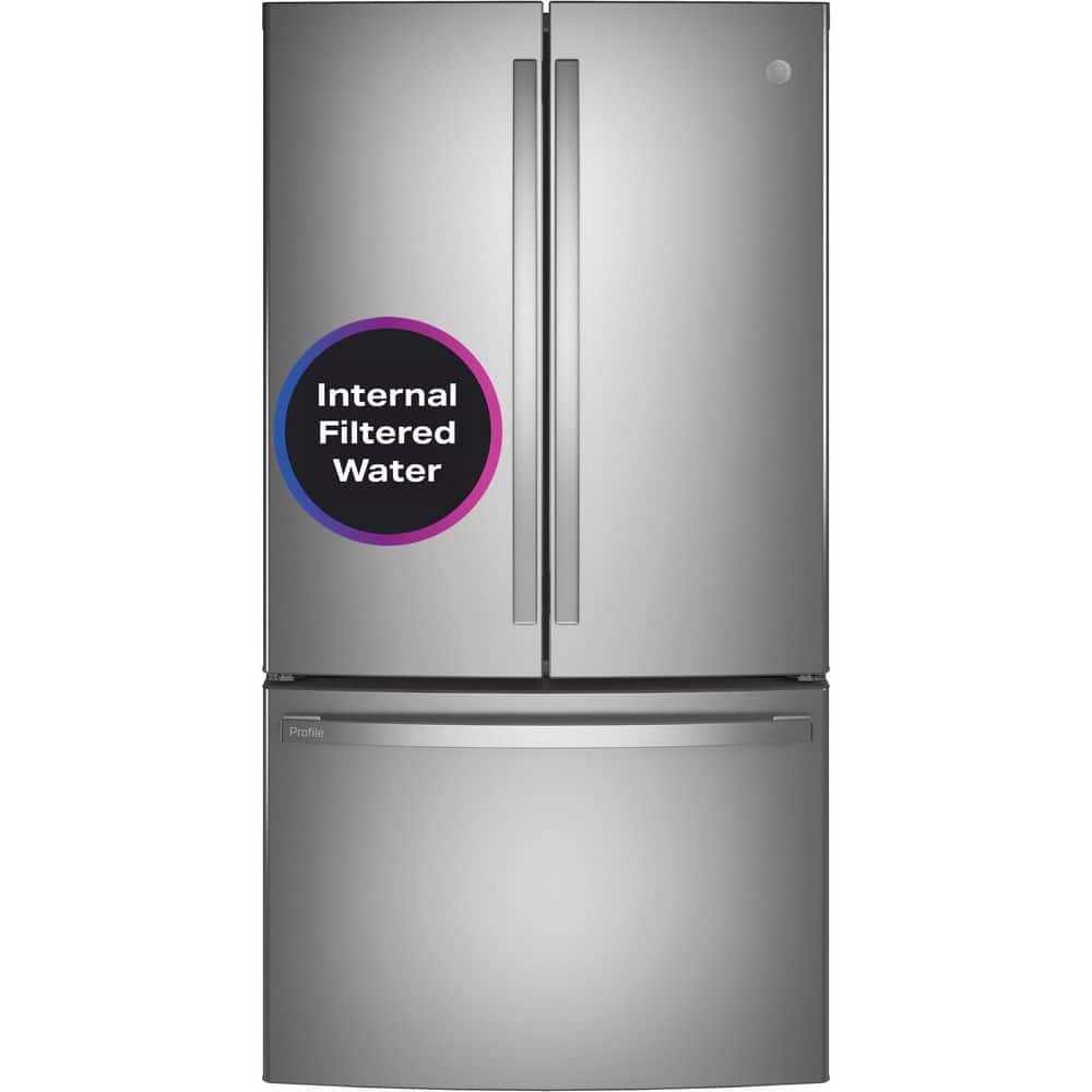 Profile 23.1 cu. ft. French Door Refrigerator in Fingerprint Resistant Stainless Steel, Counter Depth, ENERGY STAR