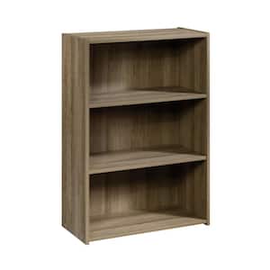Beginnings 35 in. Summer Oak Engineered Wood 3-Shelf Bookcase