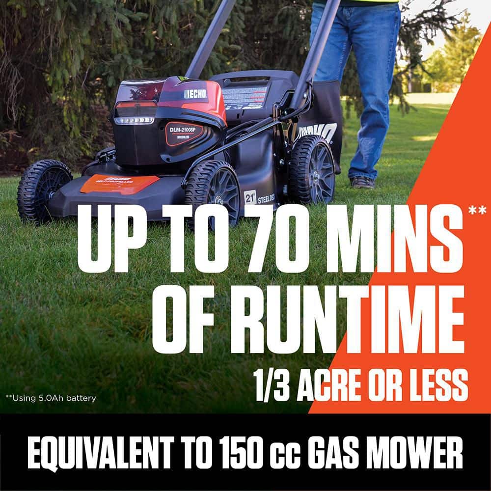 56V 21in Cordless Self-Propelled Lawn Mower - rated 4.3219 stars from 438 reviews