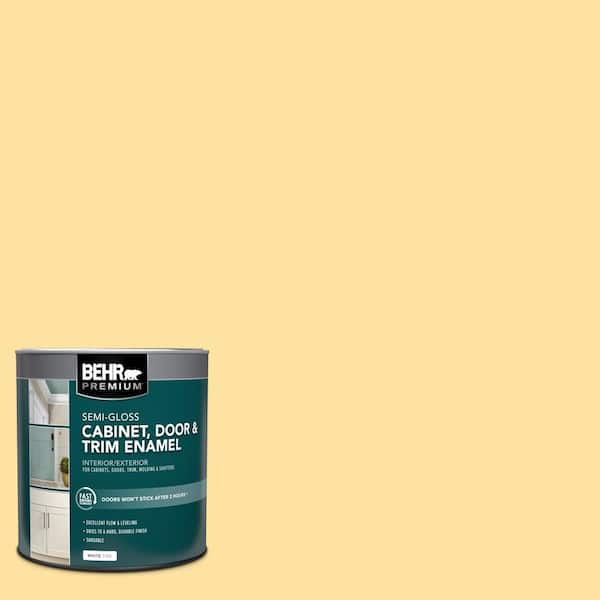 1 qt. #P280-3 Polka Dot Skirt Semi-Gloss Enamel Interior/Exterior Cabinet, Door & Trim Paint