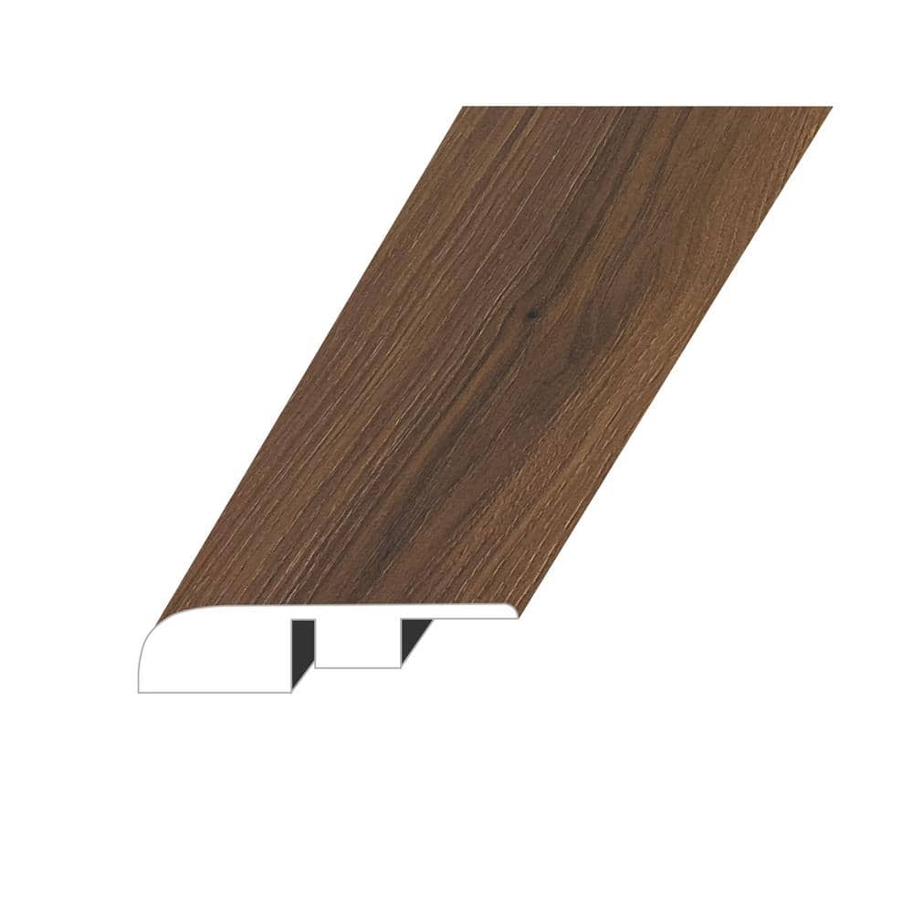 Rhodes Riviera Russet 0.6 in. Thick x 1.4 in. W x 94.5 in. L HDF Waterproof Laminate Embossed Wood Look End Cap Molding price history on PriceWatchPro