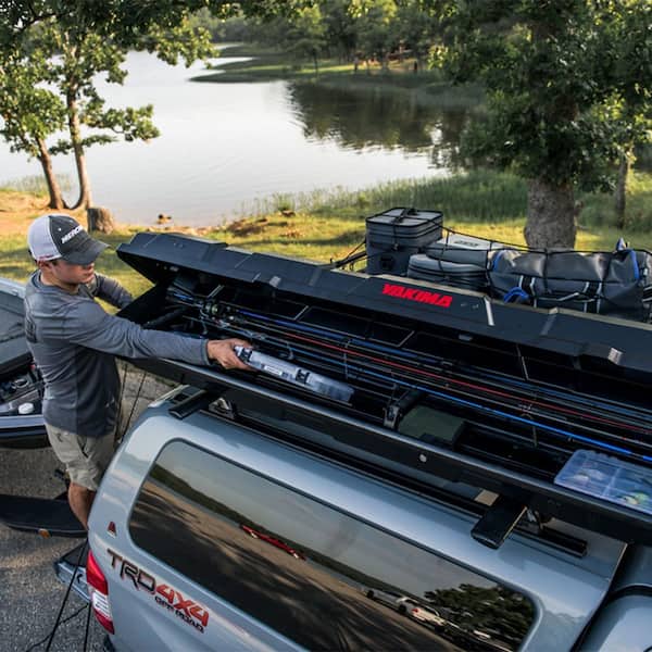 Yakima Top Water Enclosed Rooftop Fishing Rod Box Compatible with Easy Rider Trailer 8004088 - The Home Depot Yakima Top Water Enclosed Rooftop Fishing Rod Box Compatible with Easy Rider Trailer 8004088 - The Home Depot
