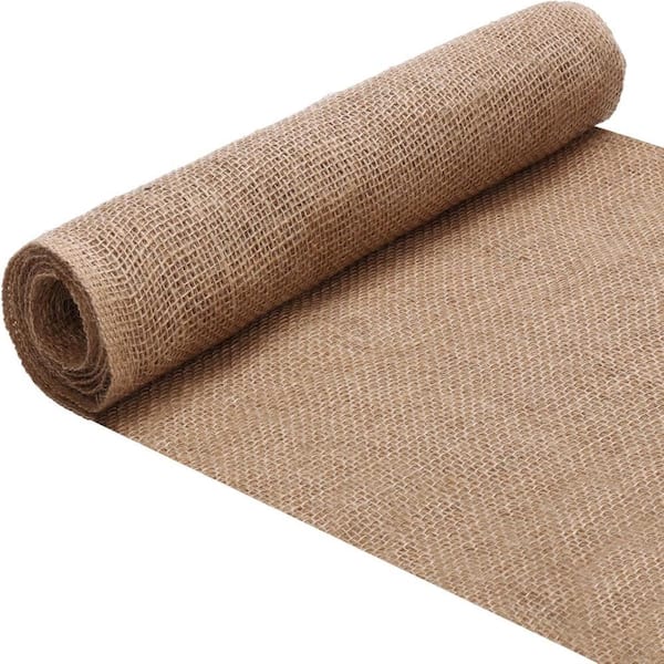 OriginA 40 in. x 45 ft. Burlap Fabric Roll Tree Wrap Rolls for Weed Barrier Birthday, Christmas Decorations