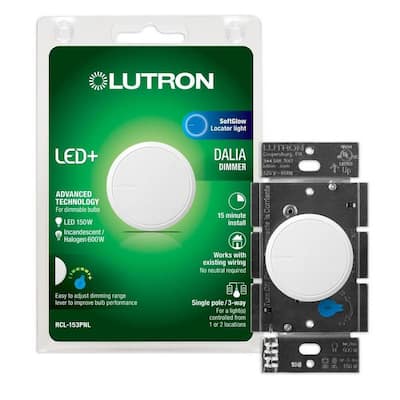 DALIA LED+ ILLUM ROTARY DIMMER LED